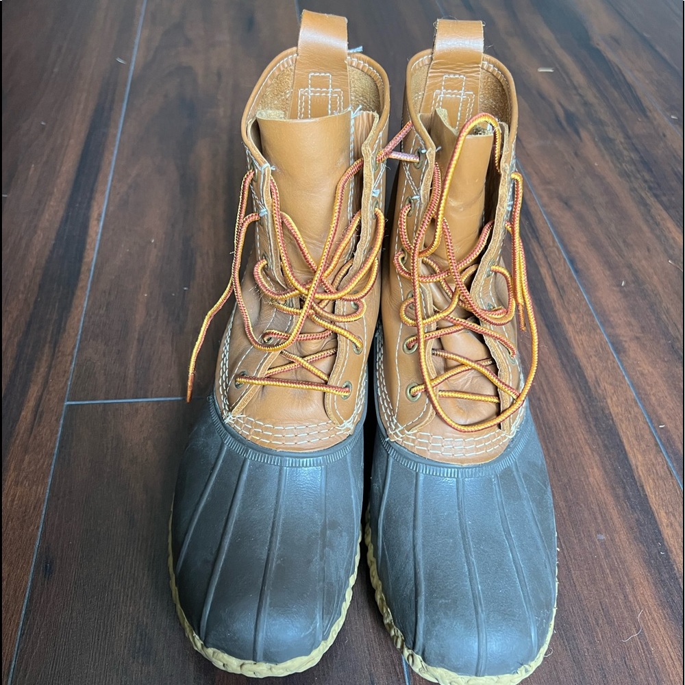 LL BEAN duck boots women’s size 10